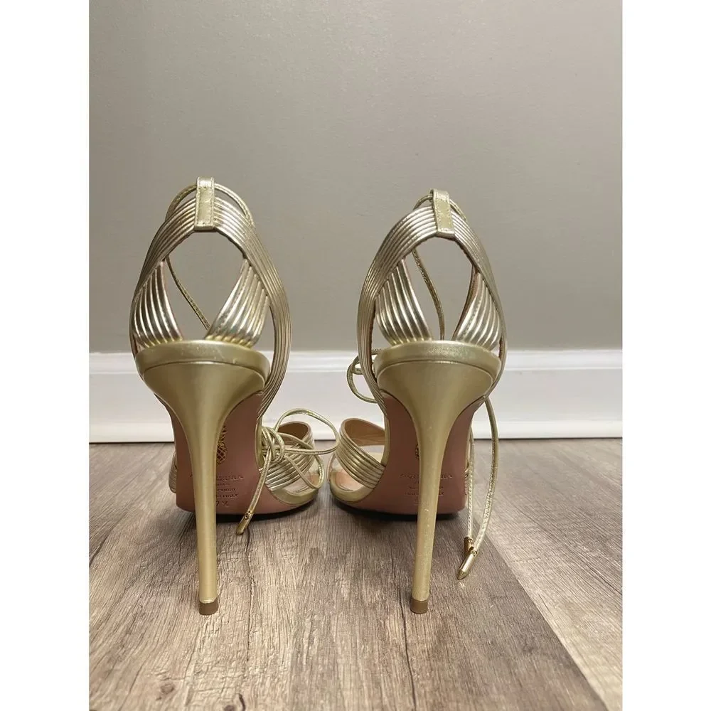 Aquazzura Ari Sandal 105 - Picture 10 of 12
